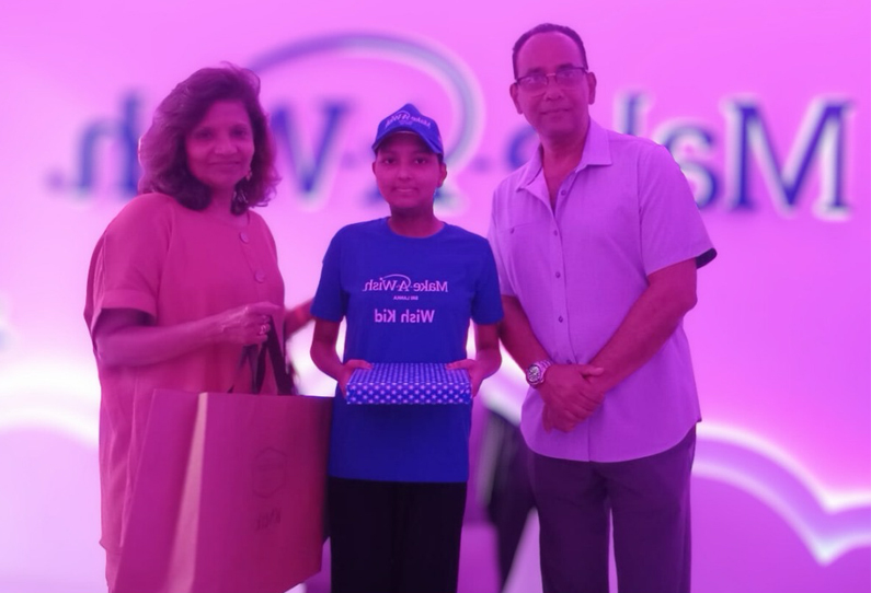 A Wish Granted for Saheeni
